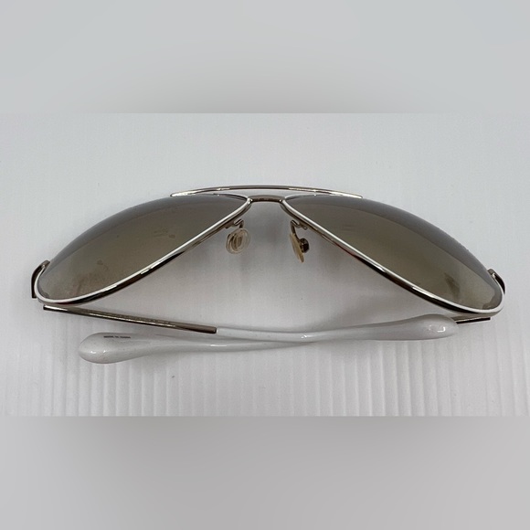 Marc By Marc Jacobs MMJ 221/S White Frameless Aviator Sunglasses - Picture 7 of 11